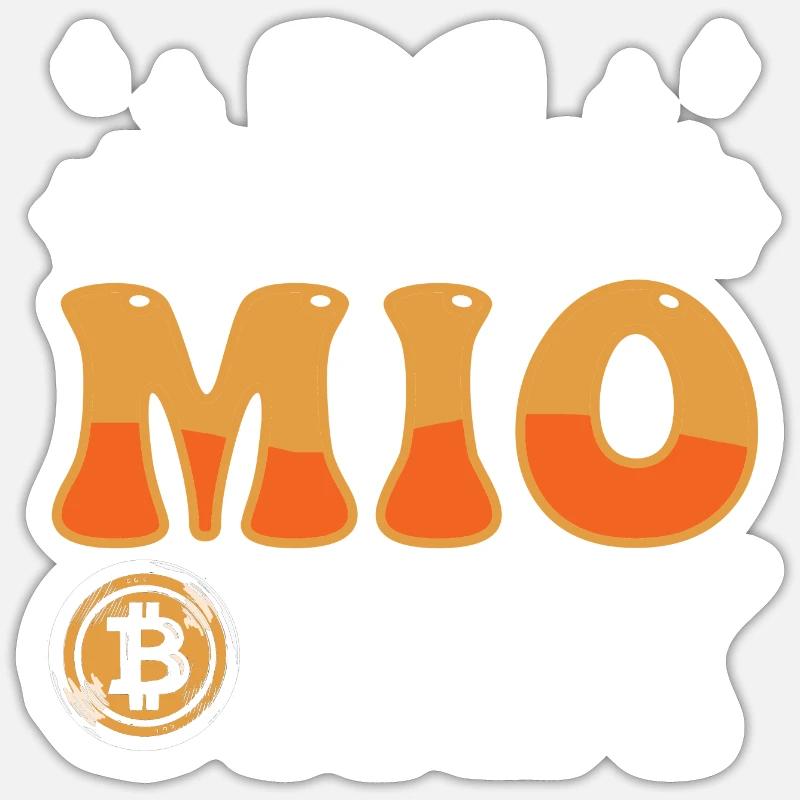 Bitcoin 21 Édition Limitée - Sticker taille S (10 x 10 cm) - blanc mat