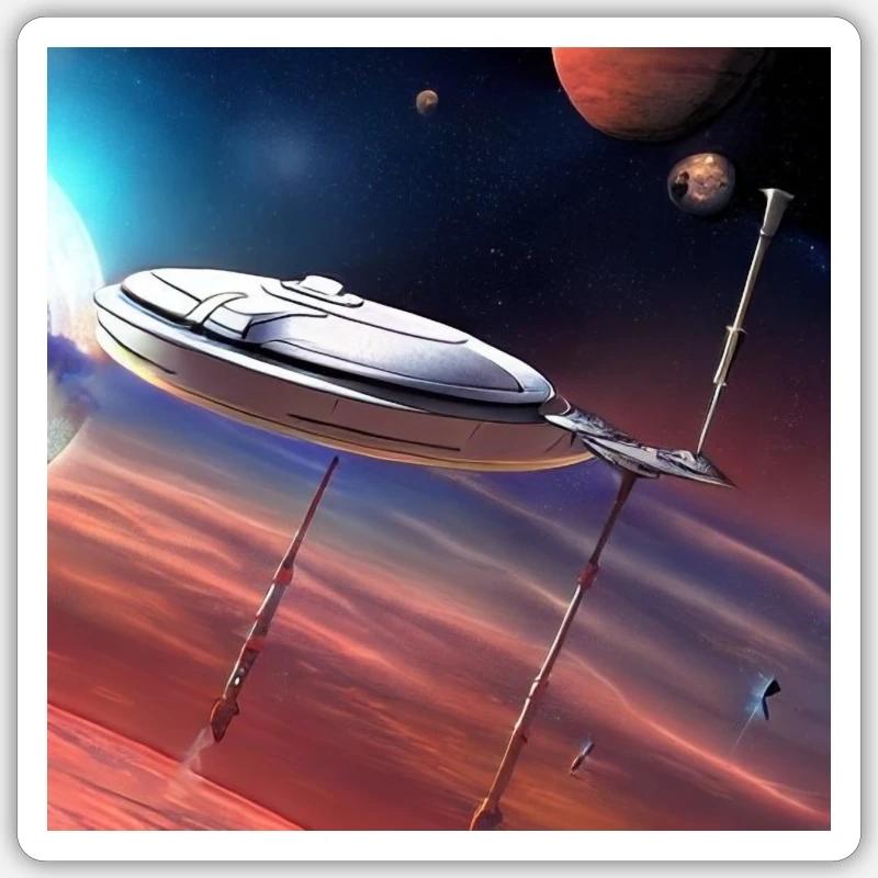 Cosmic Creativity 3 Sticker Größe S (10 x 10 cm)