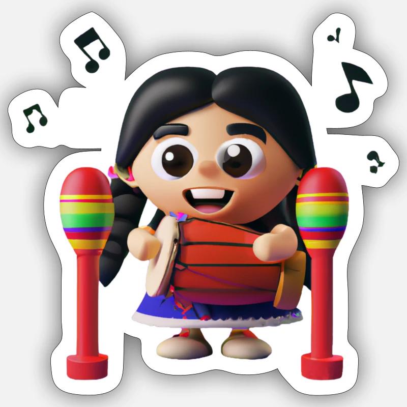 Sticker taille S (10 x 10 cm) - 