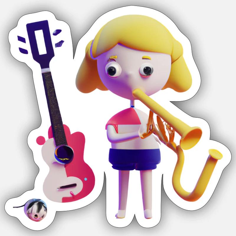 Sticker taille S (10 x 10 cm) - 