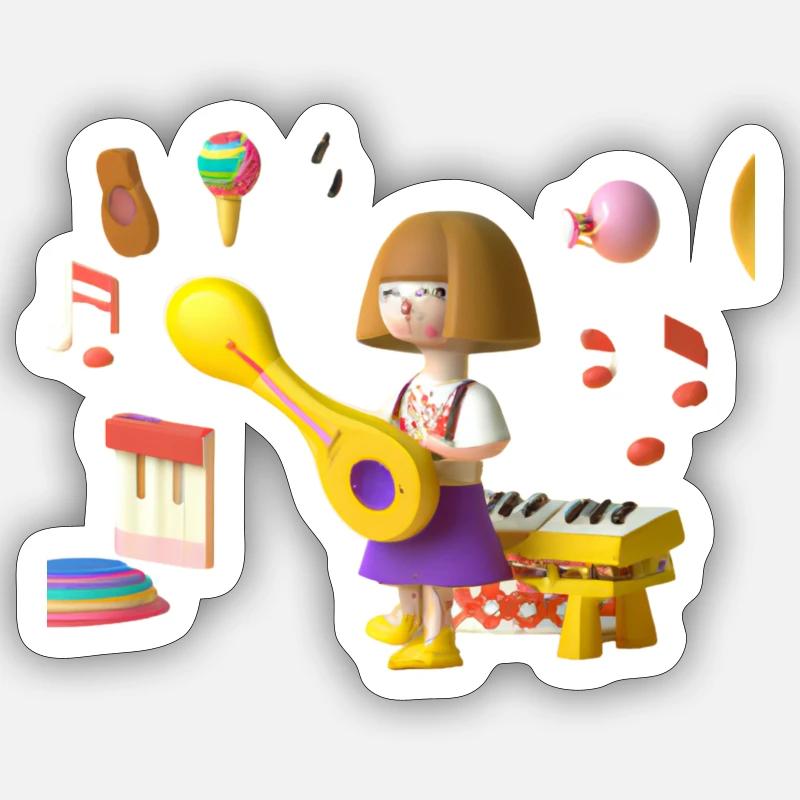 Sticker taille S (10 x 10 cm) - 