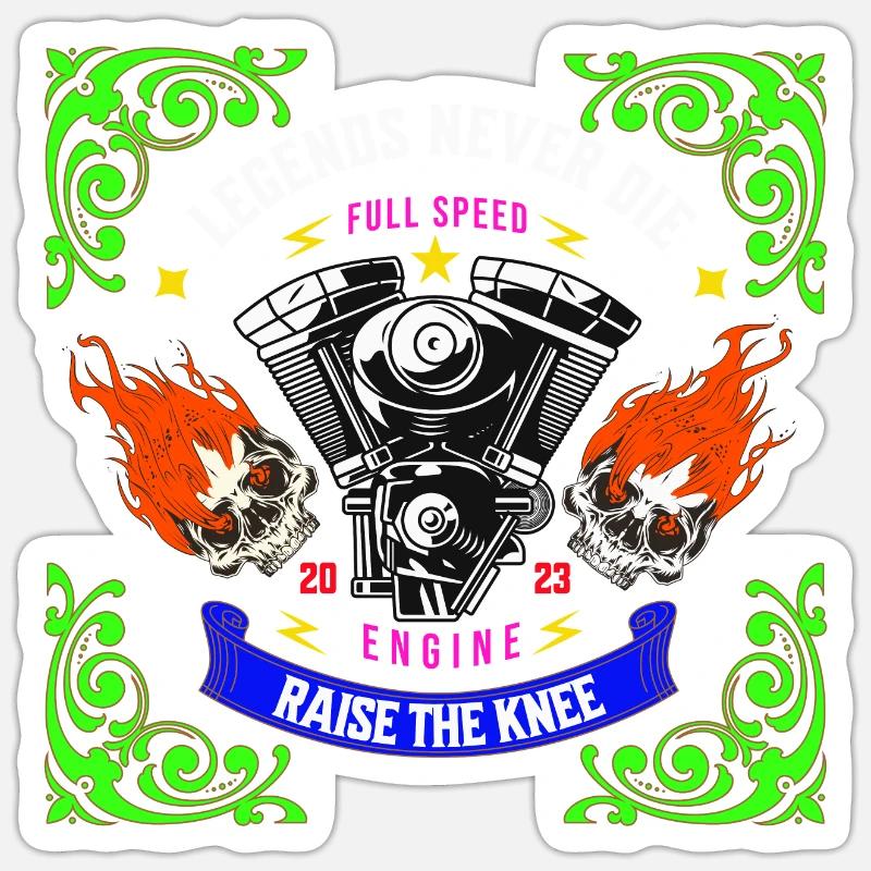 Sticker taille S (10 x 10 cm) - 