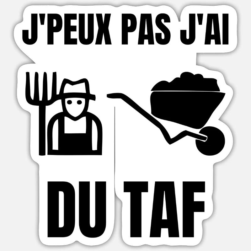 Sticker taille S (10 x 10 cm) - 