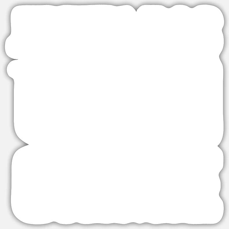 J’peux pas j’ai chimie - Sticker taille S (10 x 10 cm) - blanc mat