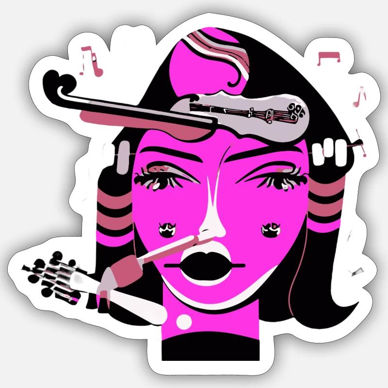 Sticker taille S (10 x 10 cm) - 
