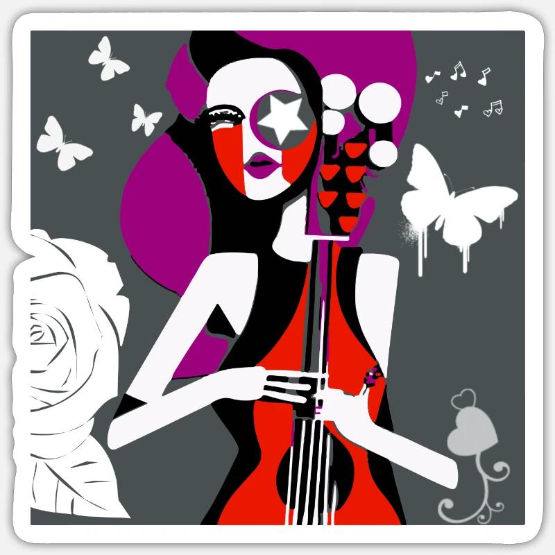 Sticker taille S (10 x 10 cm) - 