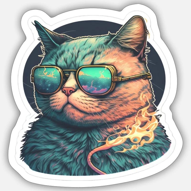 Sticker taille S (10 x 10 cm) - 