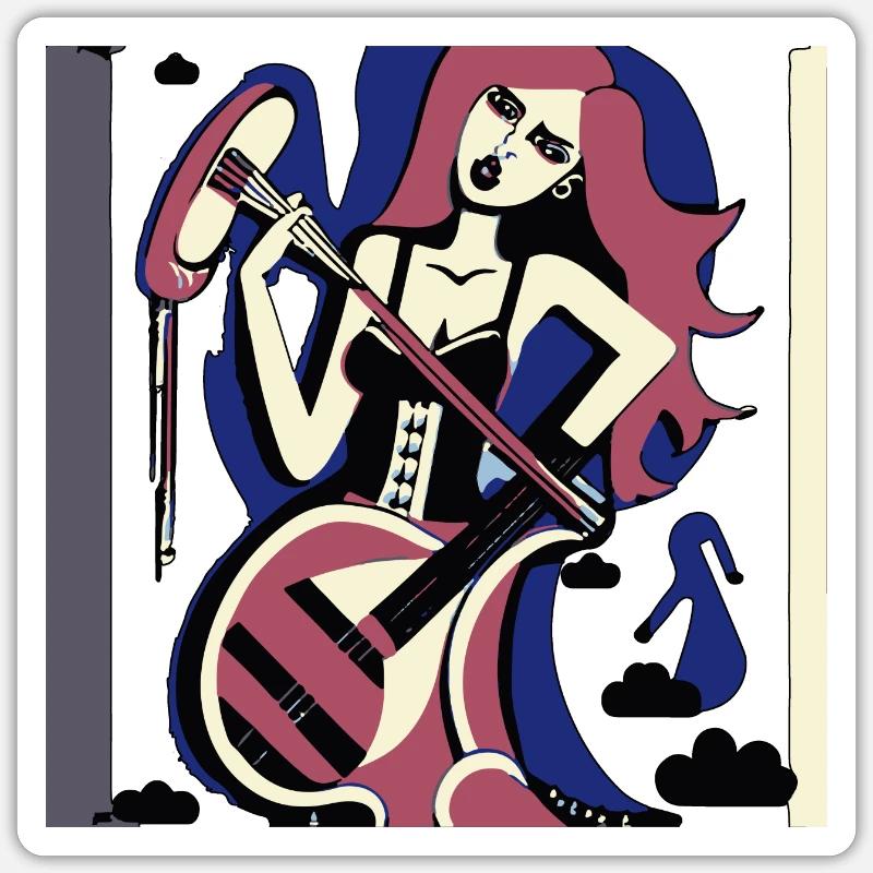 Sticker taille S (10 x 10 cm) -