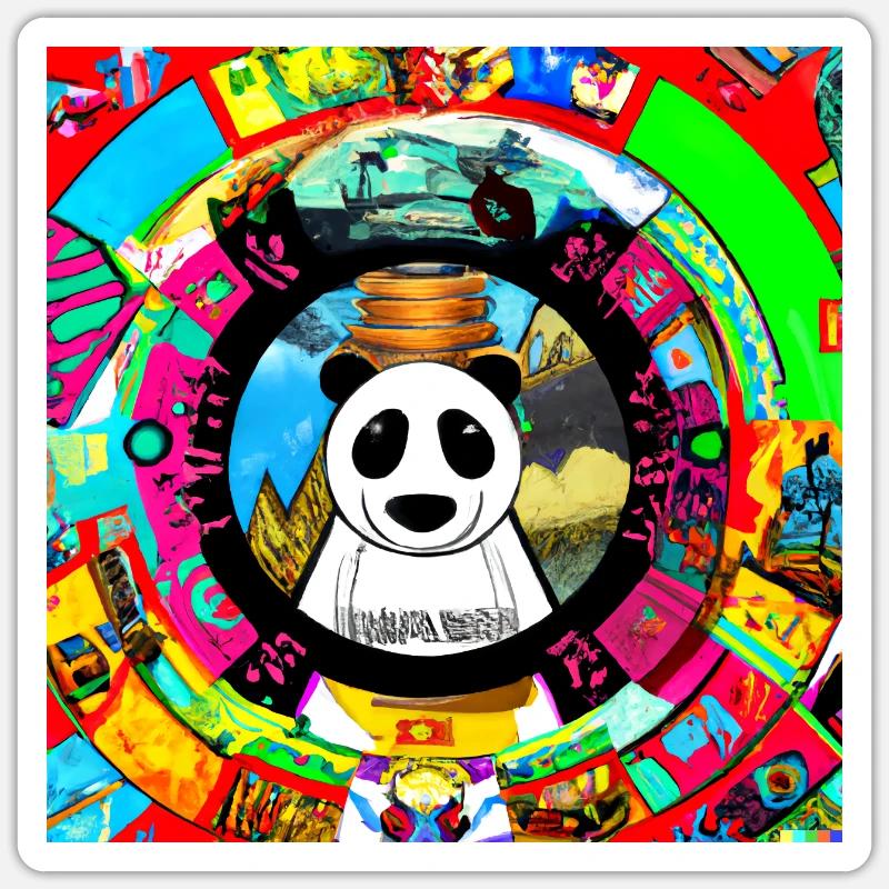 Sticker taille S (10 x 10 cm) - 