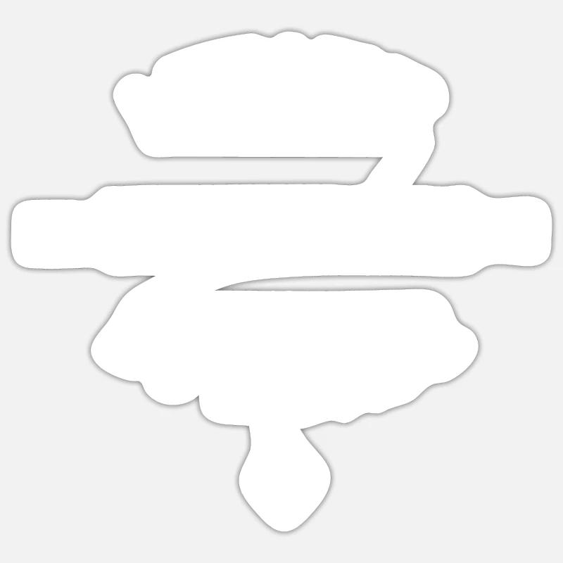 Sticker taille S (10 x 10 cm) - 