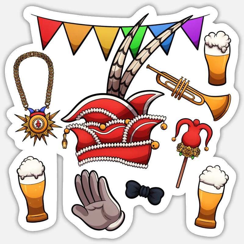 Sticker taille S (10 x 10 cm) - 
