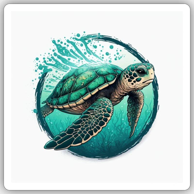 Sticker size S (10 x 10 cm) - 