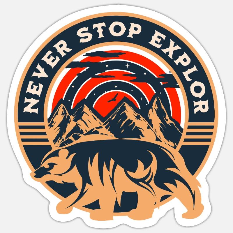 Sticker taille S (10 x 10 cm) - 