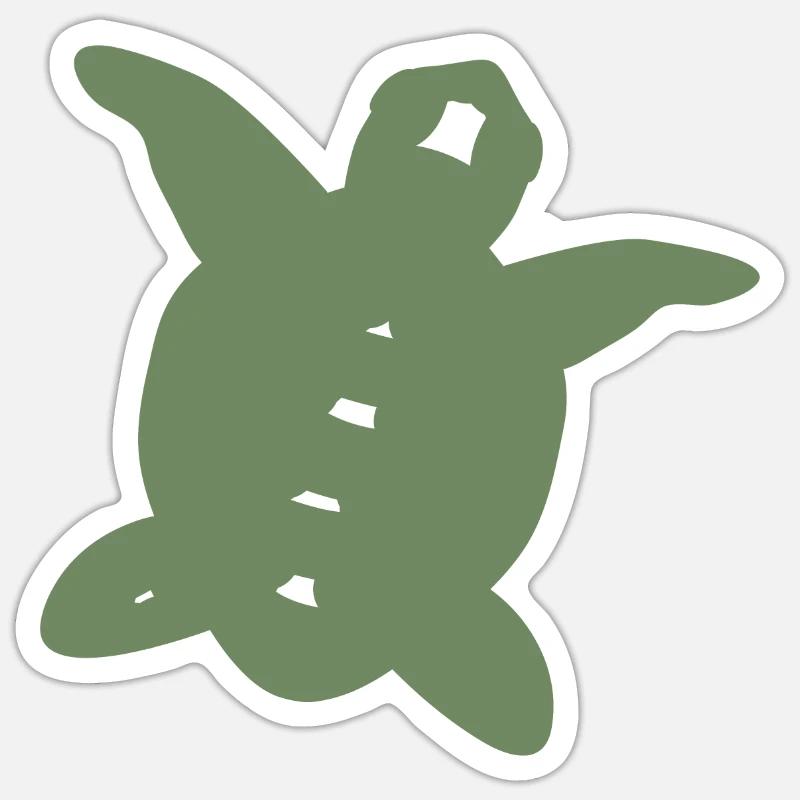 Shield Dad - Sticker size S (10 x 10 cm) - white matte