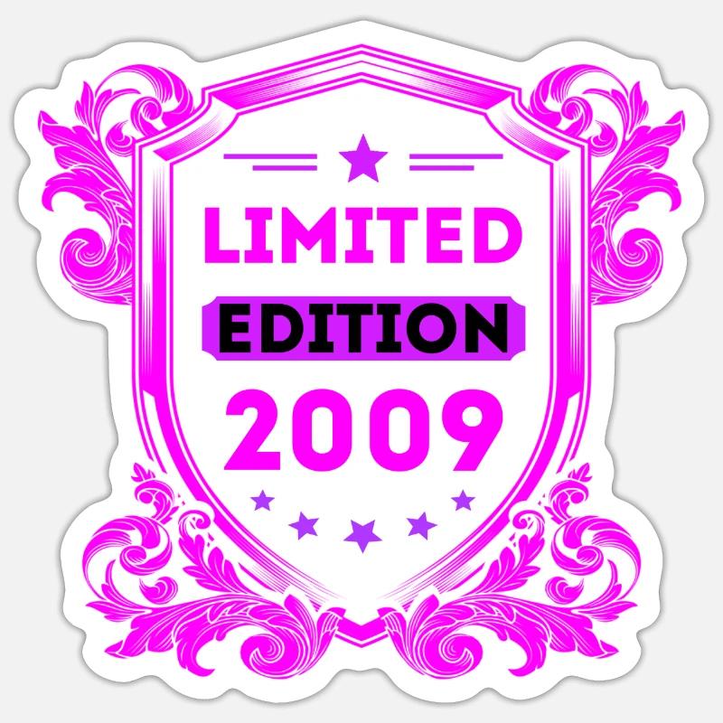2009 - Sticker size S (10 x 10 cm) - white matte