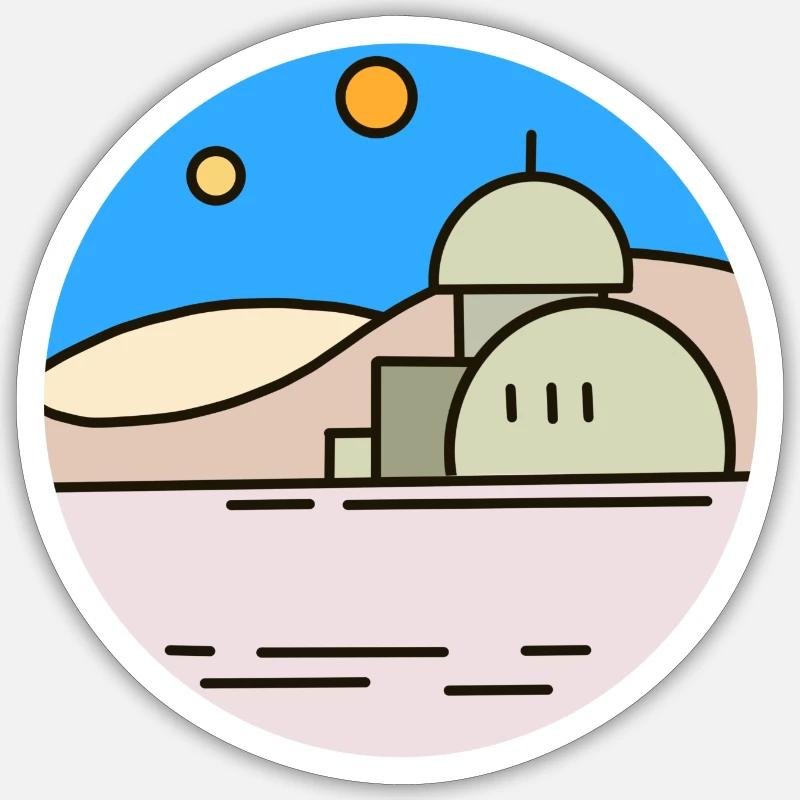 Sticker taille S (10 x 10 cm) - 