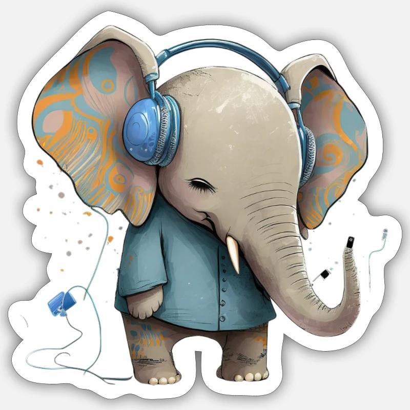 Sticker taille S (10 x 10 cm) - 