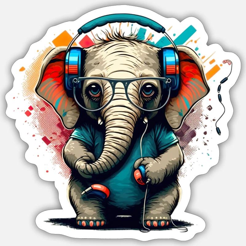 Sticker Größe S (10 x 10 cm) - 