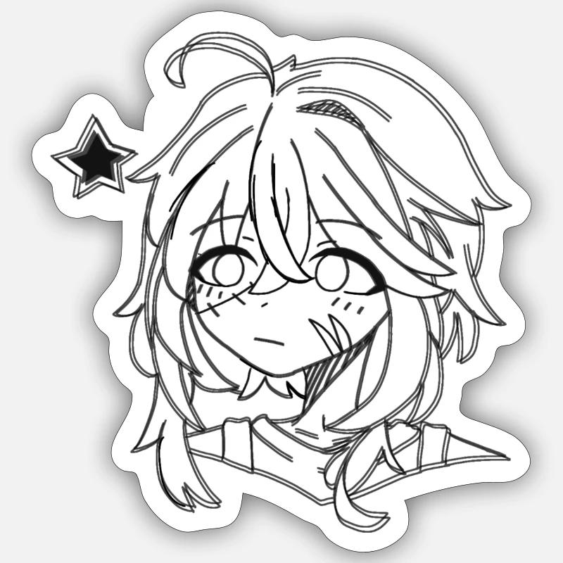 Sticker Größe S (10 x 10 cm) - 