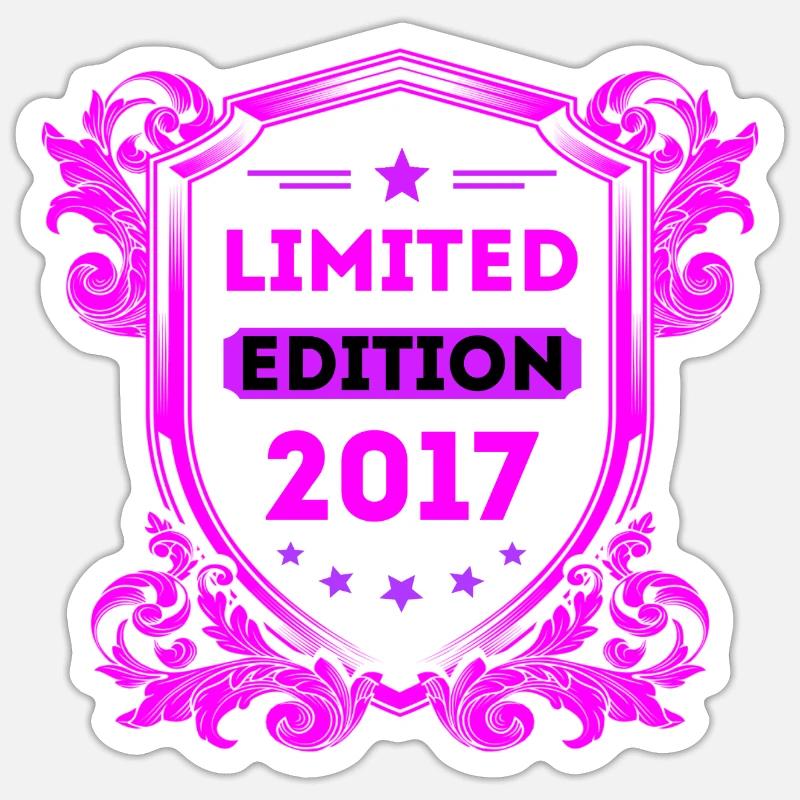 2017 - Sticker Größe S (10 x 10 cm) - Mattweiß