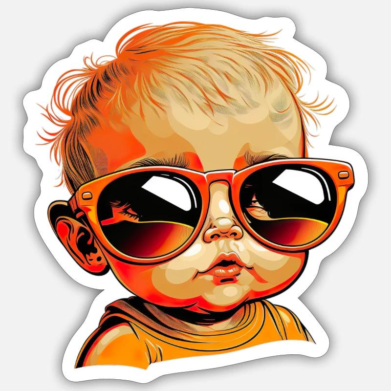 Sticker Größe S (10 x 10 cm) - 