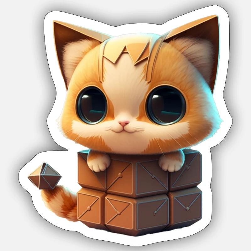 Sticker taille S (10 x 10 cm) - 