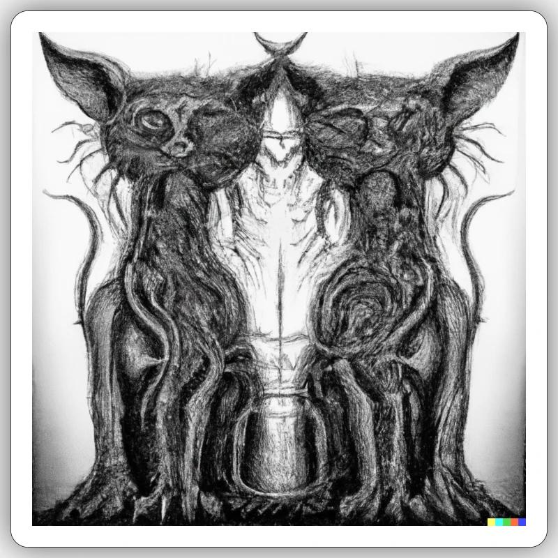 Sticker Größe S (10 x 10 cm) - 