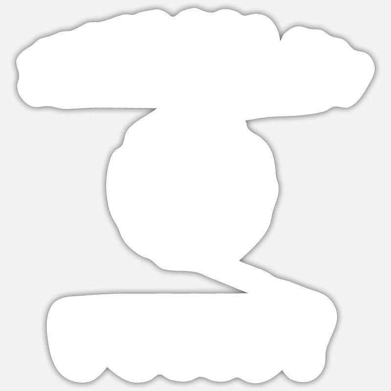 Sticker taille S (10 x 10 cm) - 