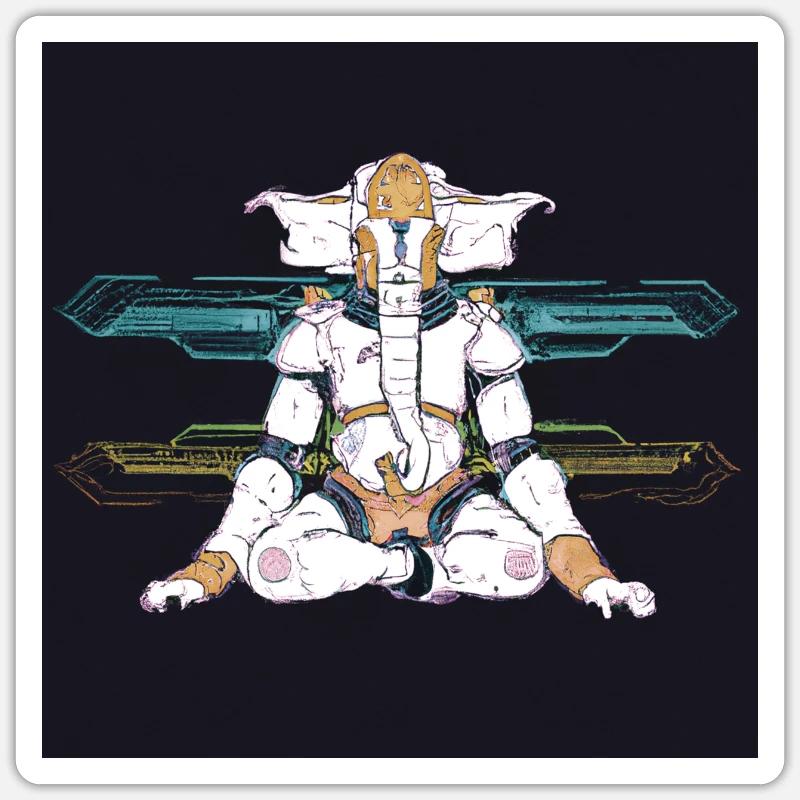 Sticker taille S (10 x 10 cm) - 