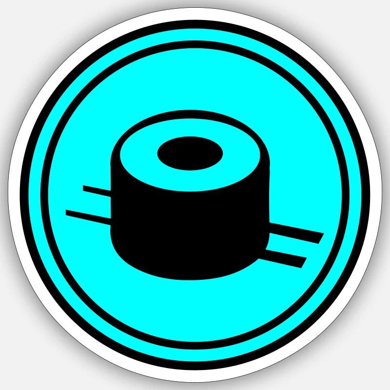 Sticker Größe S (10 x 10 cm) - 