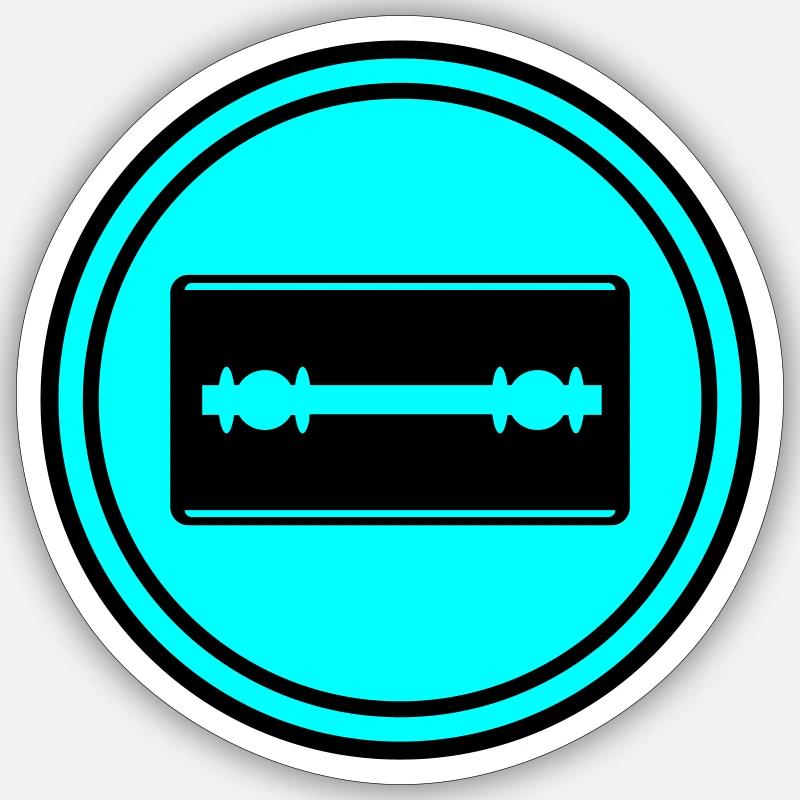 Sticker Größe S (10 x 10 cm) - 