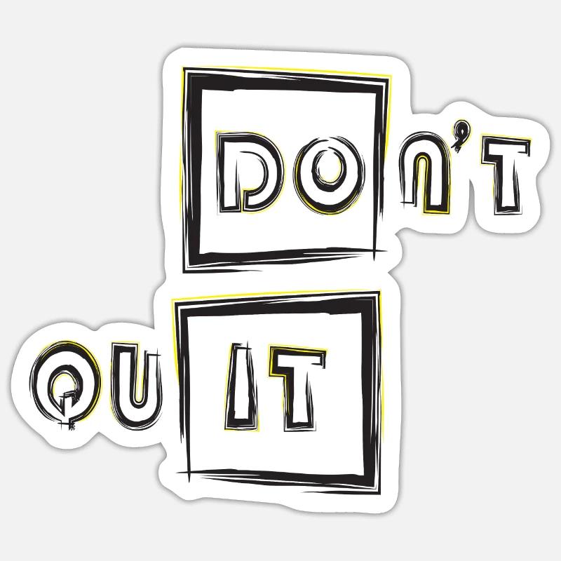 do it Sticker taille S (10 x 10 cm)