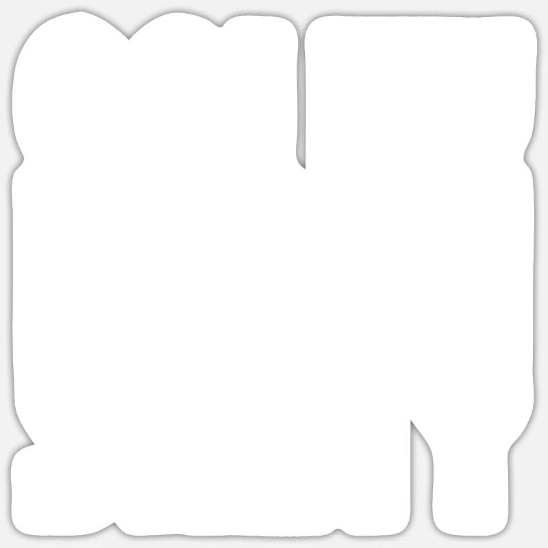 Sticker Größe S (10 x 10 cm) - 
