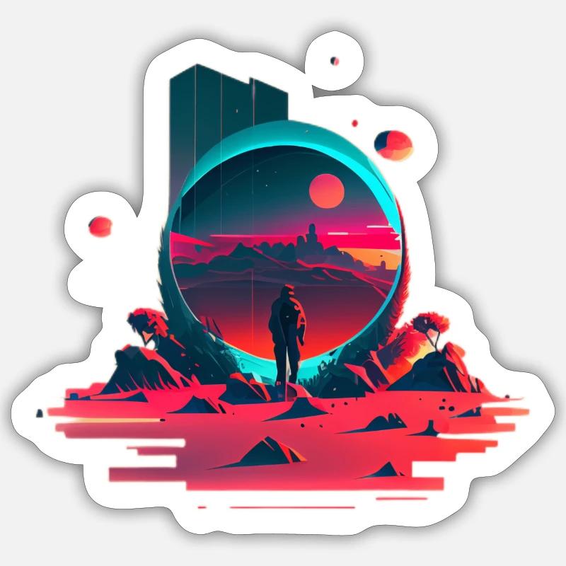 Sticker taille S (10 x 10 cm) - 