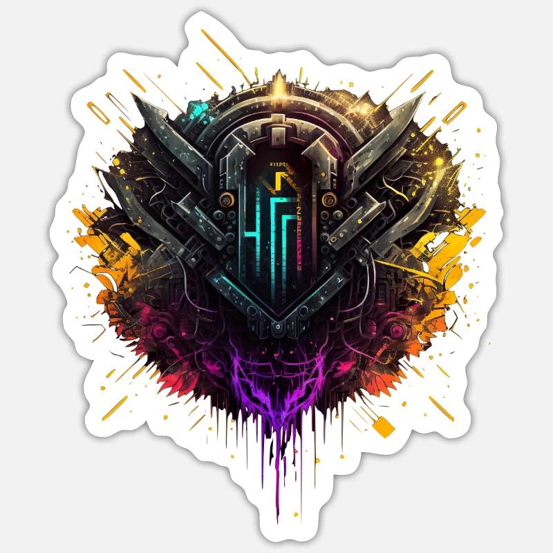 Sticker Größe S (10 x 10 cm) - 