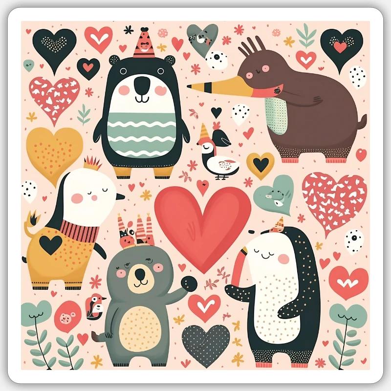Sticker taille S (10 x 10 cm) - 