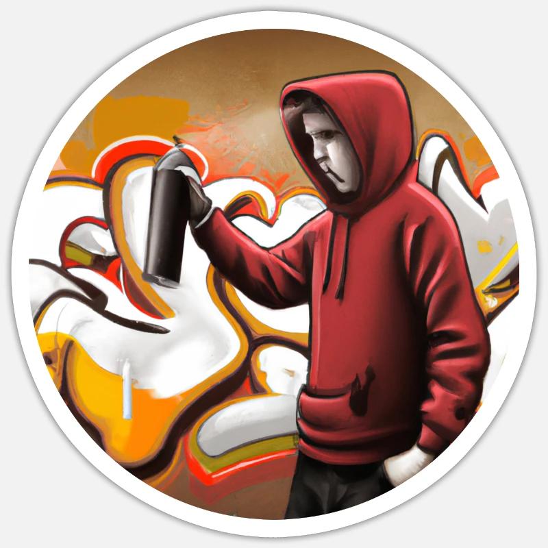 Sticker Größe S (10 x 10 cm) - 
