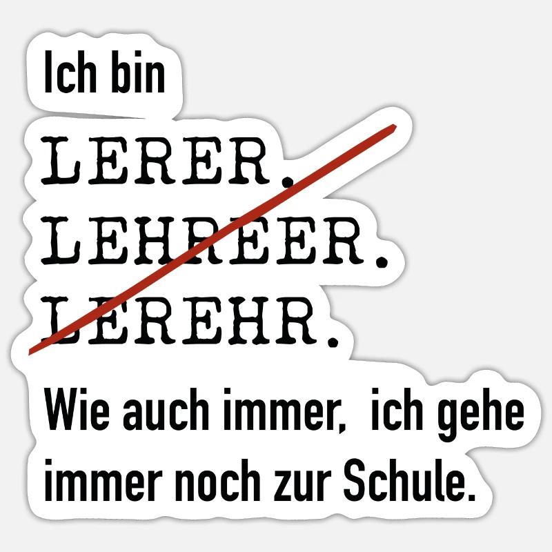 Sticker Größe S (10 x 10 cm) - 