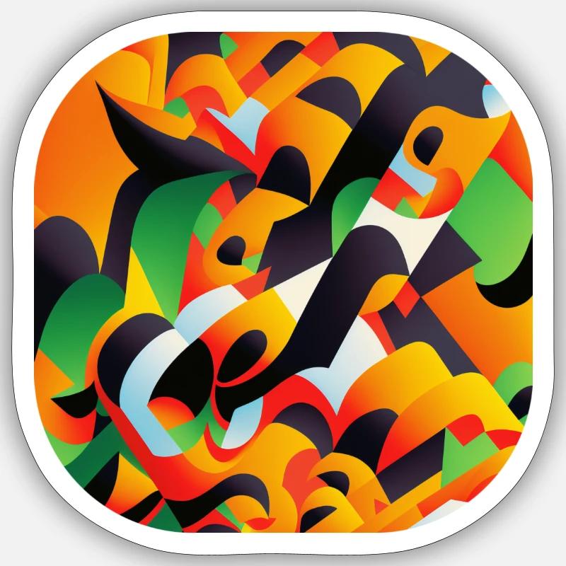 Sticker taille S (10 x 10 cm) - 