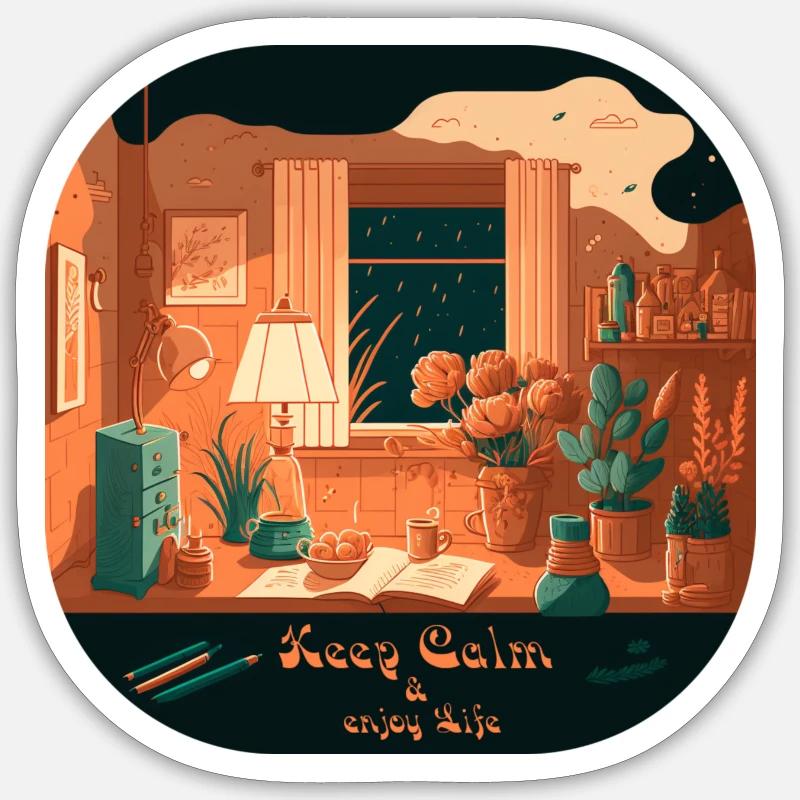 Sticker Größe S (10 x 10 cm) - 