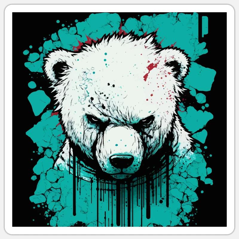 Sticker Größe S (10 x 10 cm) - 