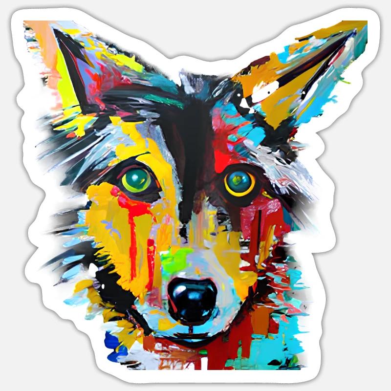 Sticker taille S (10 x 10 cm) - 