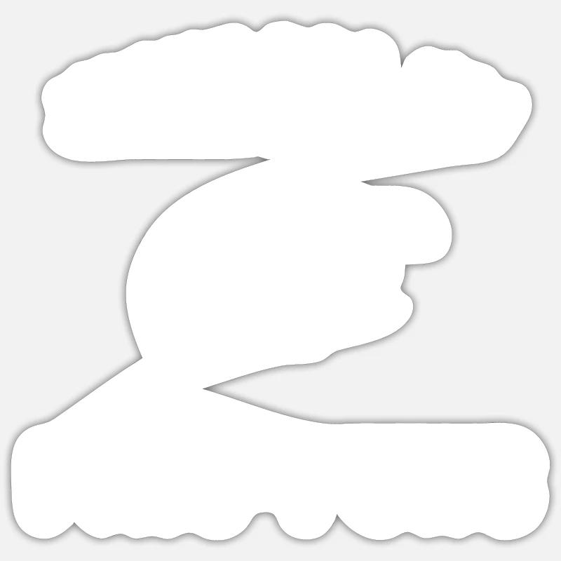 Sticker taille S (10 x 10 cm) - 