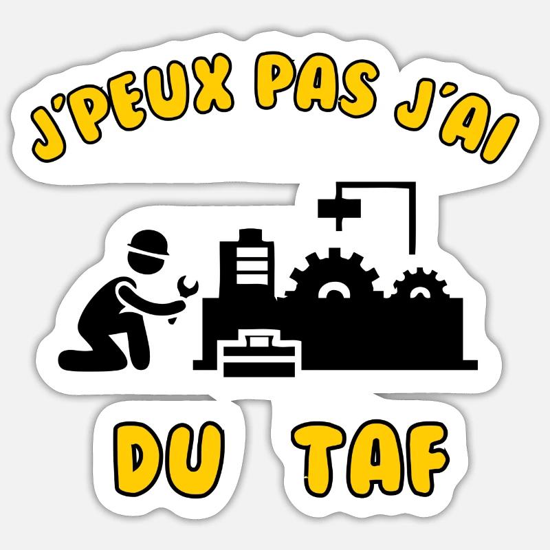 Sticker taille S (10 x 10 cm) - 
