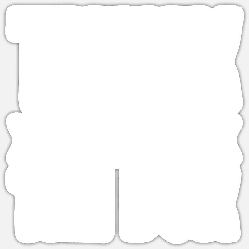 Think Outside The Box - Sticker size S (10 x 10 cm) - white matte