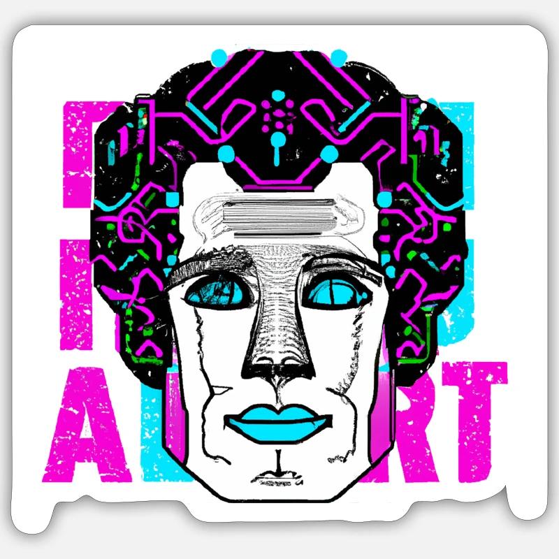 Sticker Größe S (10 x 10 cm) - 