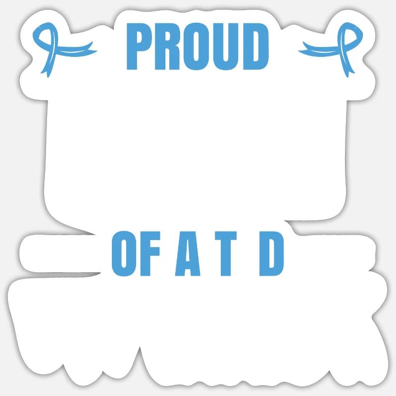 Mutter eines T1D-Kriegers Sticker Größe S (10 x 10 cm)