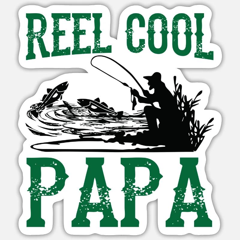 Echt Cooler Papa Sticker Größe S (10 x 10 cm)
