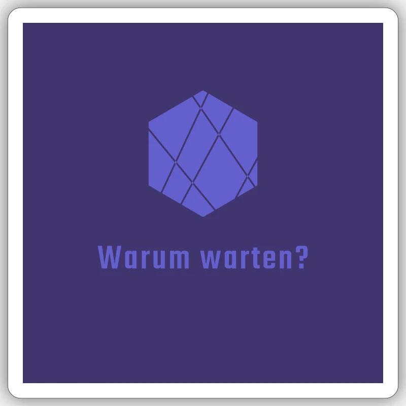 Sticker Größe S (10 x 10 cm) - 