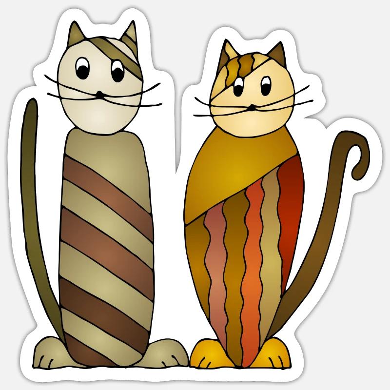 Sticker Größe S (10 x 10 cm) - 